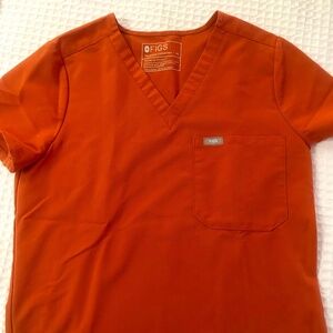 Terracotta Catarina Scrub Top